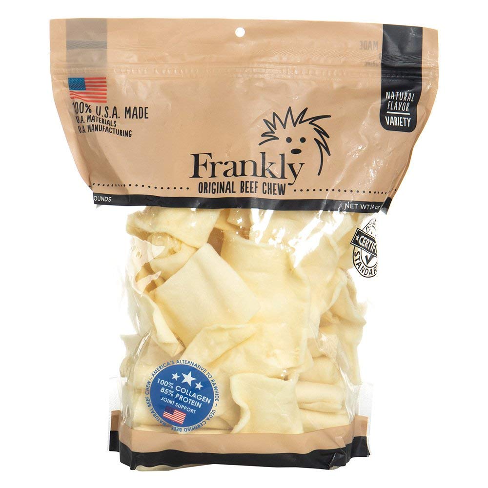 Frankly ensemble varié - os de boeuf naturel favorisant la mastication et divertissement canin