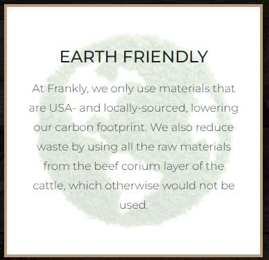 Rouleau Frankly Original Boeuf Naturel, sans colle ni additifs.