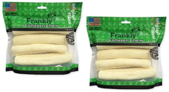 Frankly rouleaux boeuf naturel avec collagene, texture dense et durable.