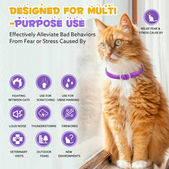 FRDUGA collier apaisant pour chat, effet rapide en 1 heure.