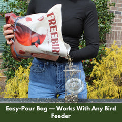 Freebird morceaux cacahuetes pour exterieur, apport rapide d energie pour les passereaux.