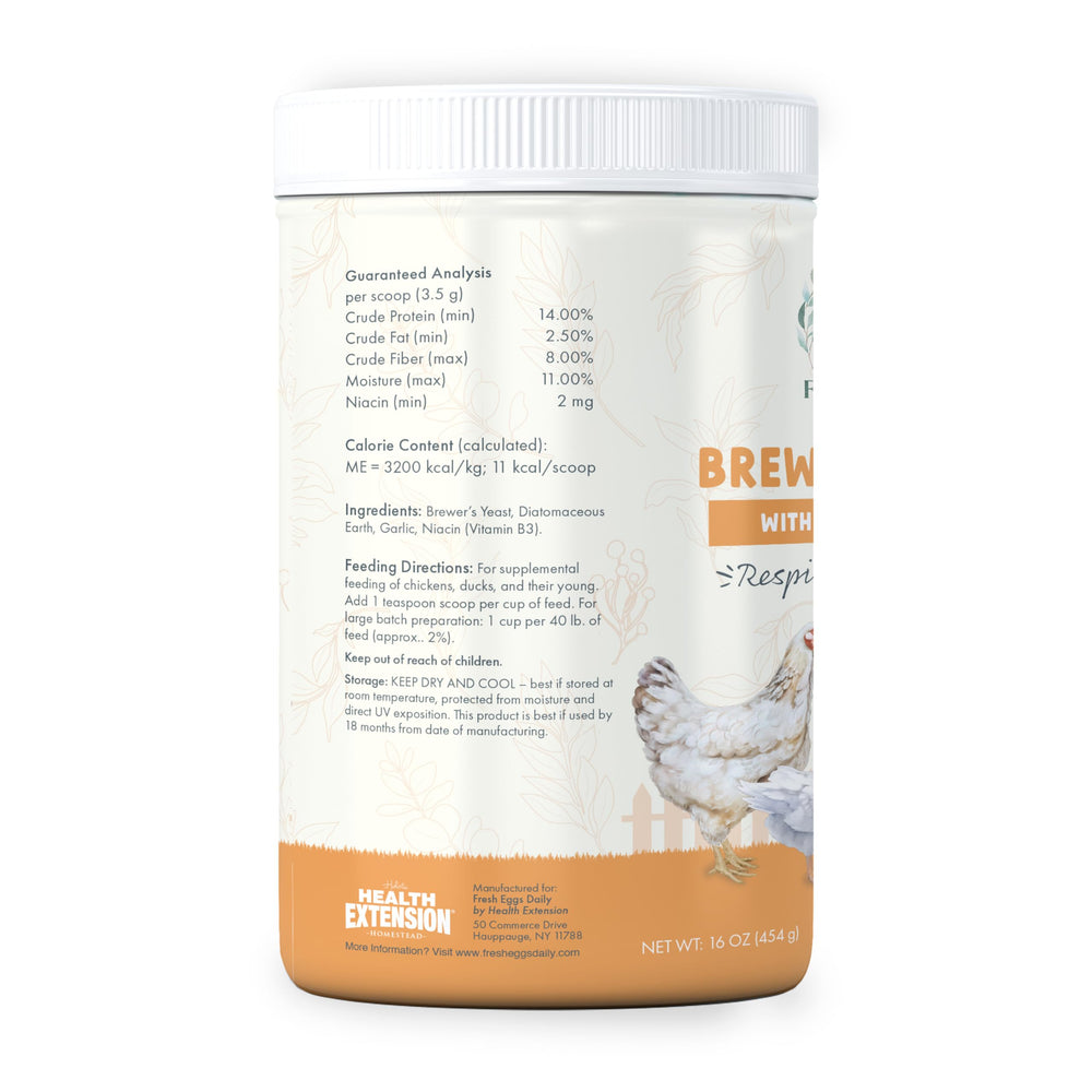 Fresh Eggs Daily doseur levure bière, dosage simple pour aliments quotidiens