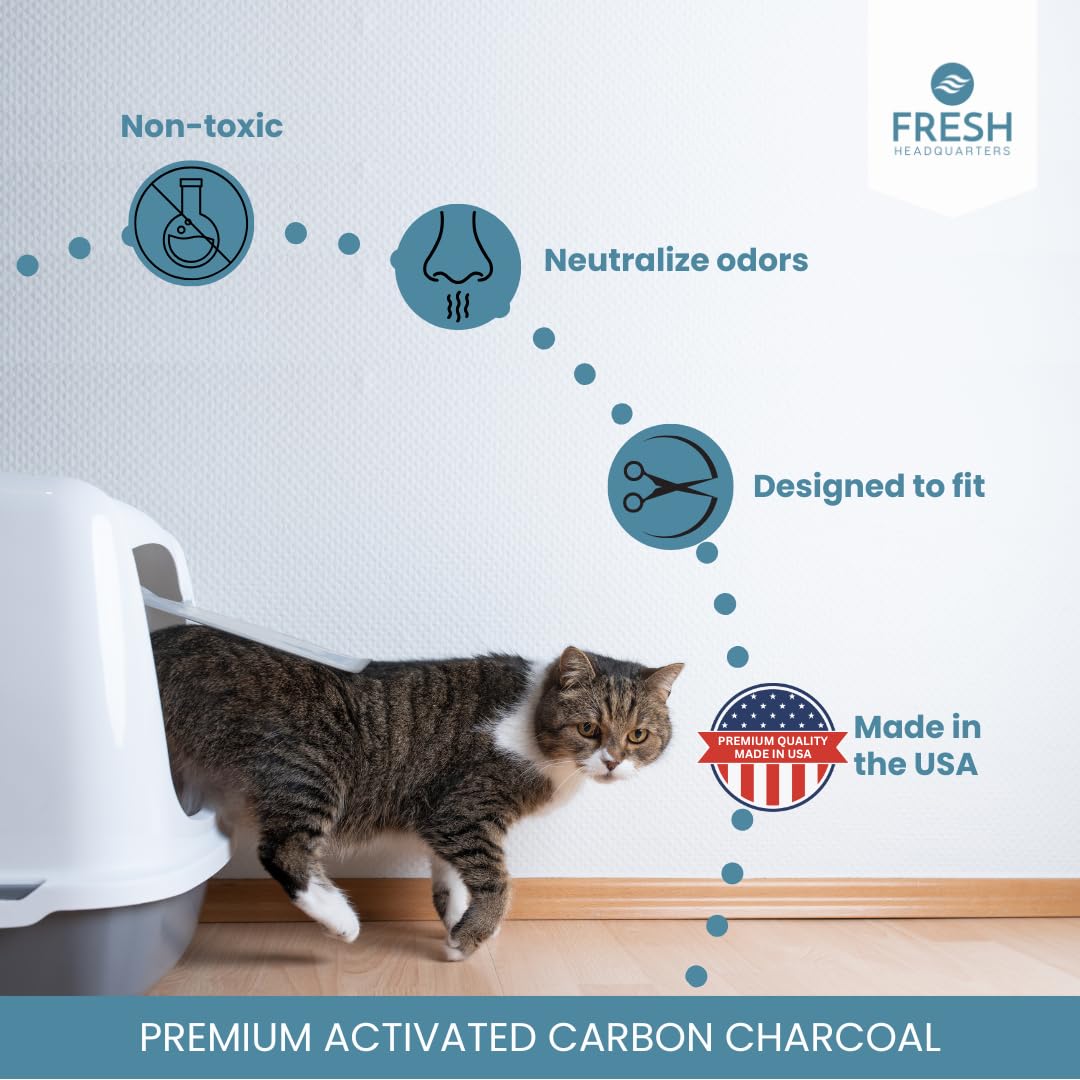 Filtre Fresh Headquarters installation dans le coin ovale sans outil.