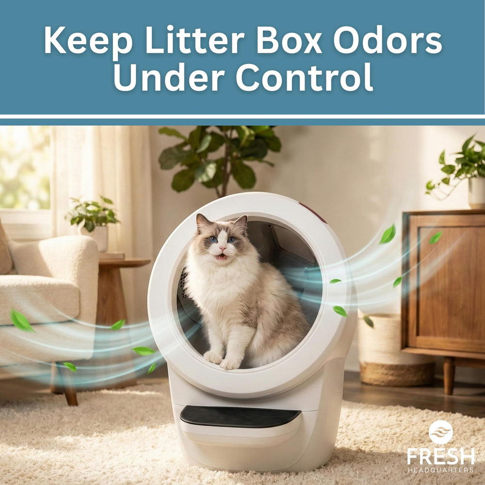 Filtre Fresh Headquarters sans produits chimiques pour Litter Robot 4 et 5