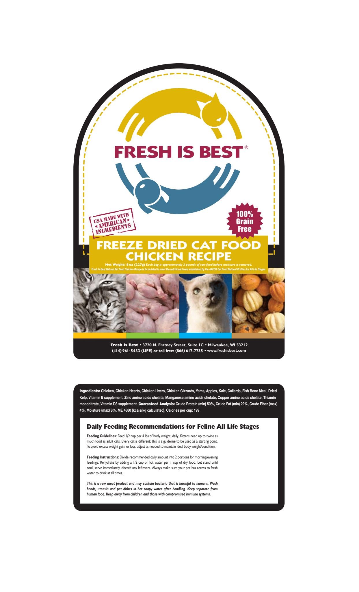 Repas rapide avec Fresh Is Best, texture légère et prête à servir