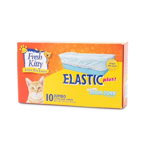 Fresh Kitty liner extra-épais résistant aux déchirures pour la litière.