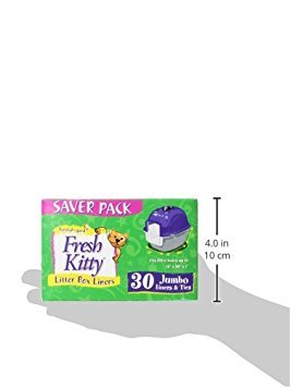 Fresh Kitty sacs litière jumbo avec liens pour vidage facile et propre
