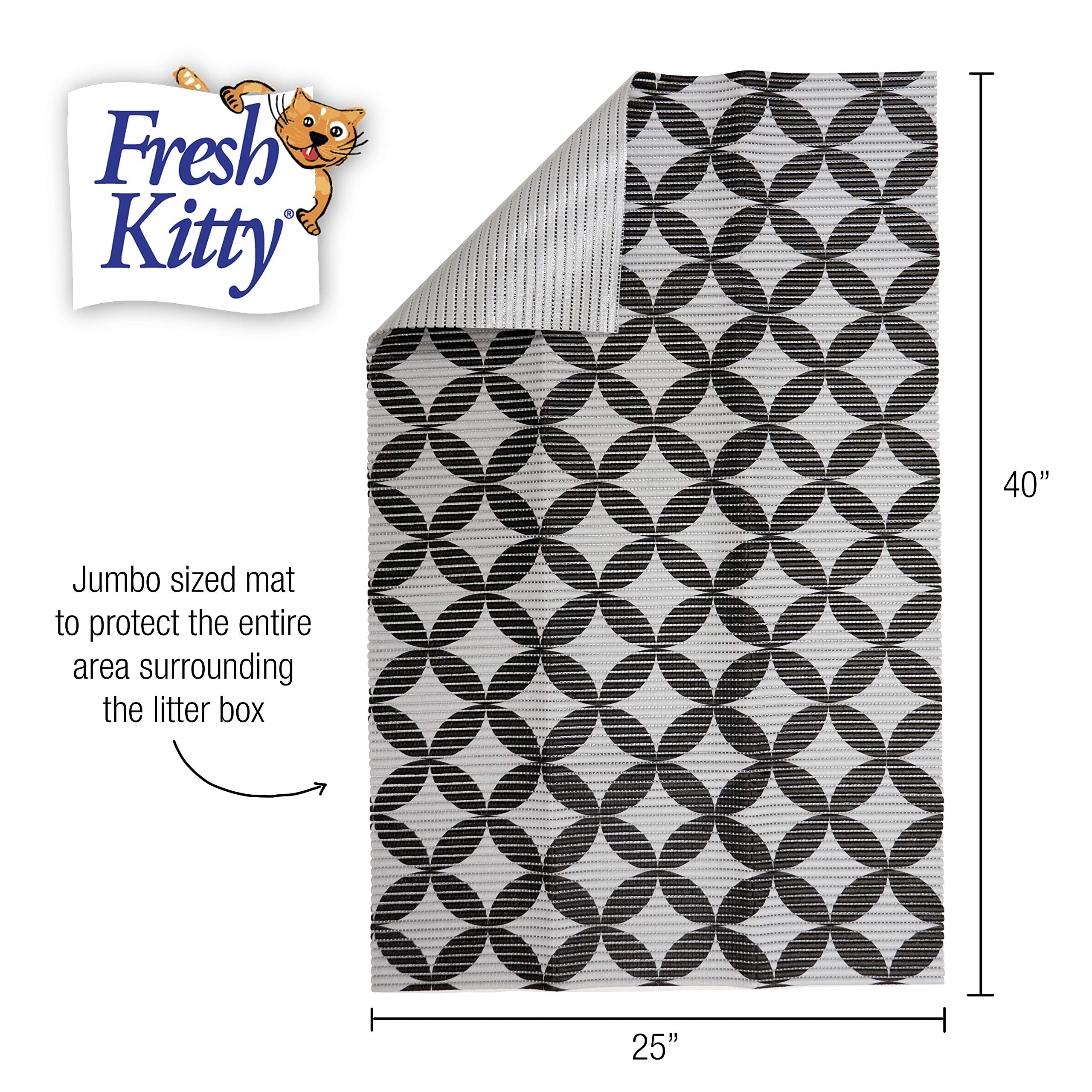 Fresh Kitty tapis litière, nettoyage facile et rapide après usage