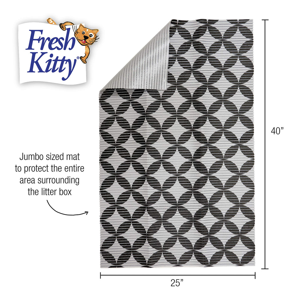 Fresh Kitty tapis litière, nettoyage facile et rapide après usage