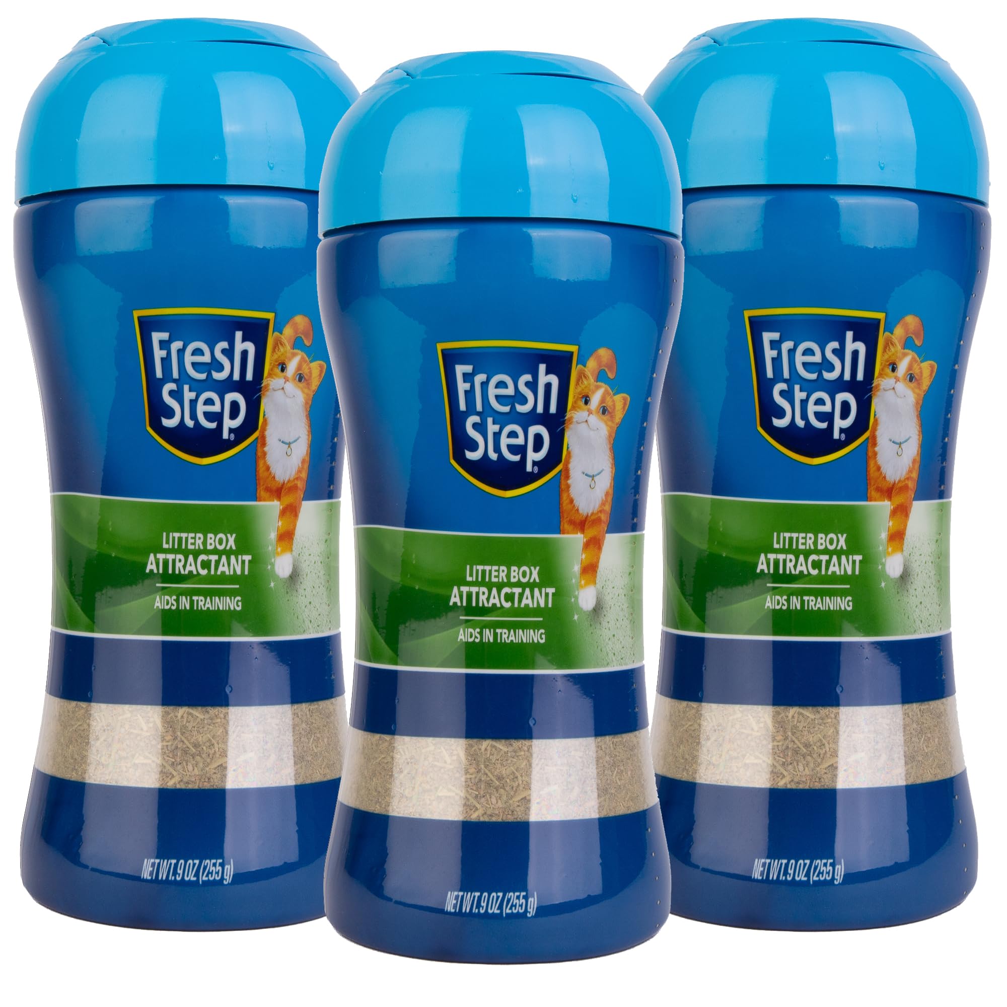 Fresh Step: bouteille 9onces d'attrait pour litière attire les chats vers la boîte.