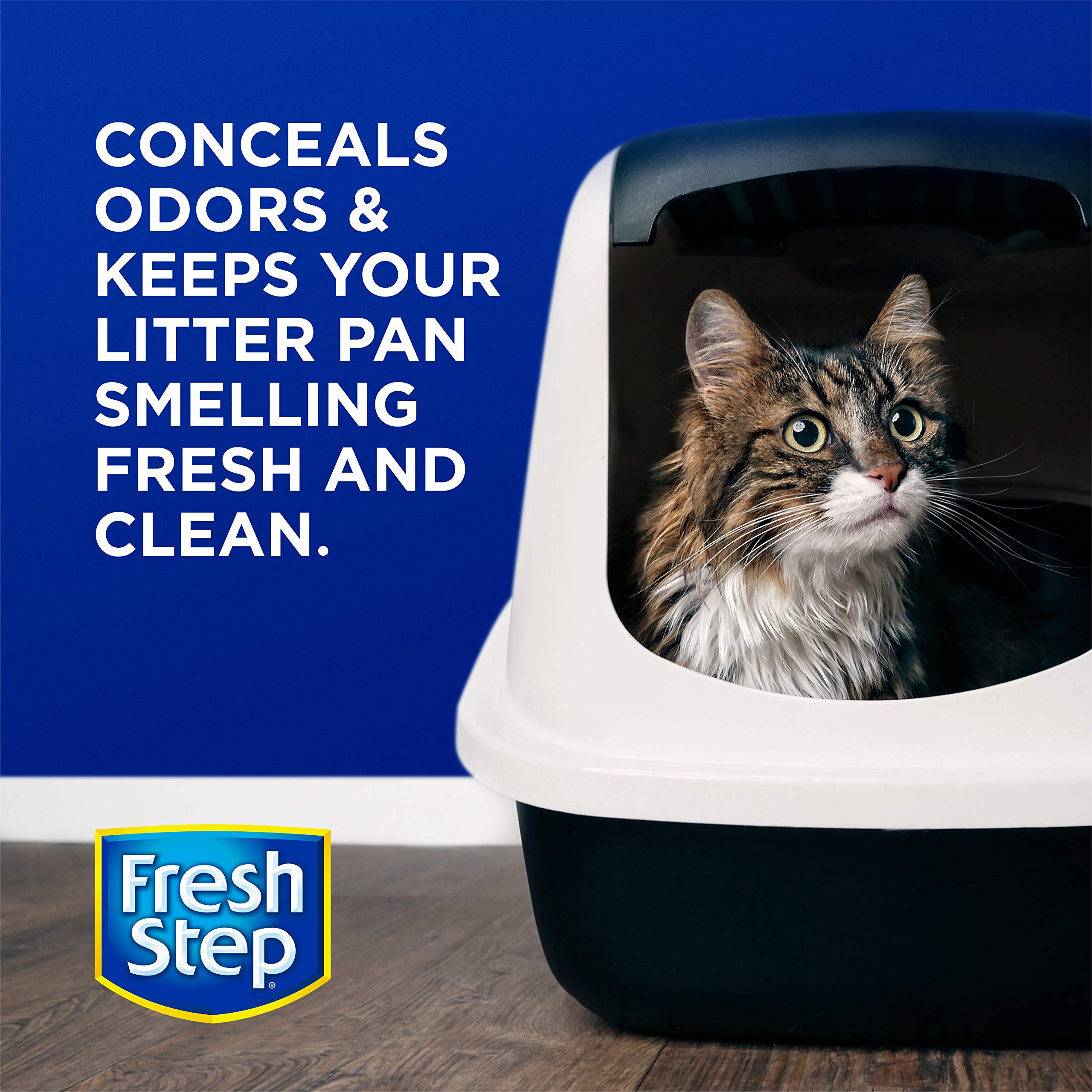 Fresh Step cristaux: utilisation simple lors du nettoyage quotidien.