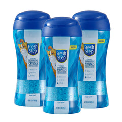 Fresh Step cristaux-litiere-chat-frais pour neutraliser les odeurs et garder la pièce fraîche.