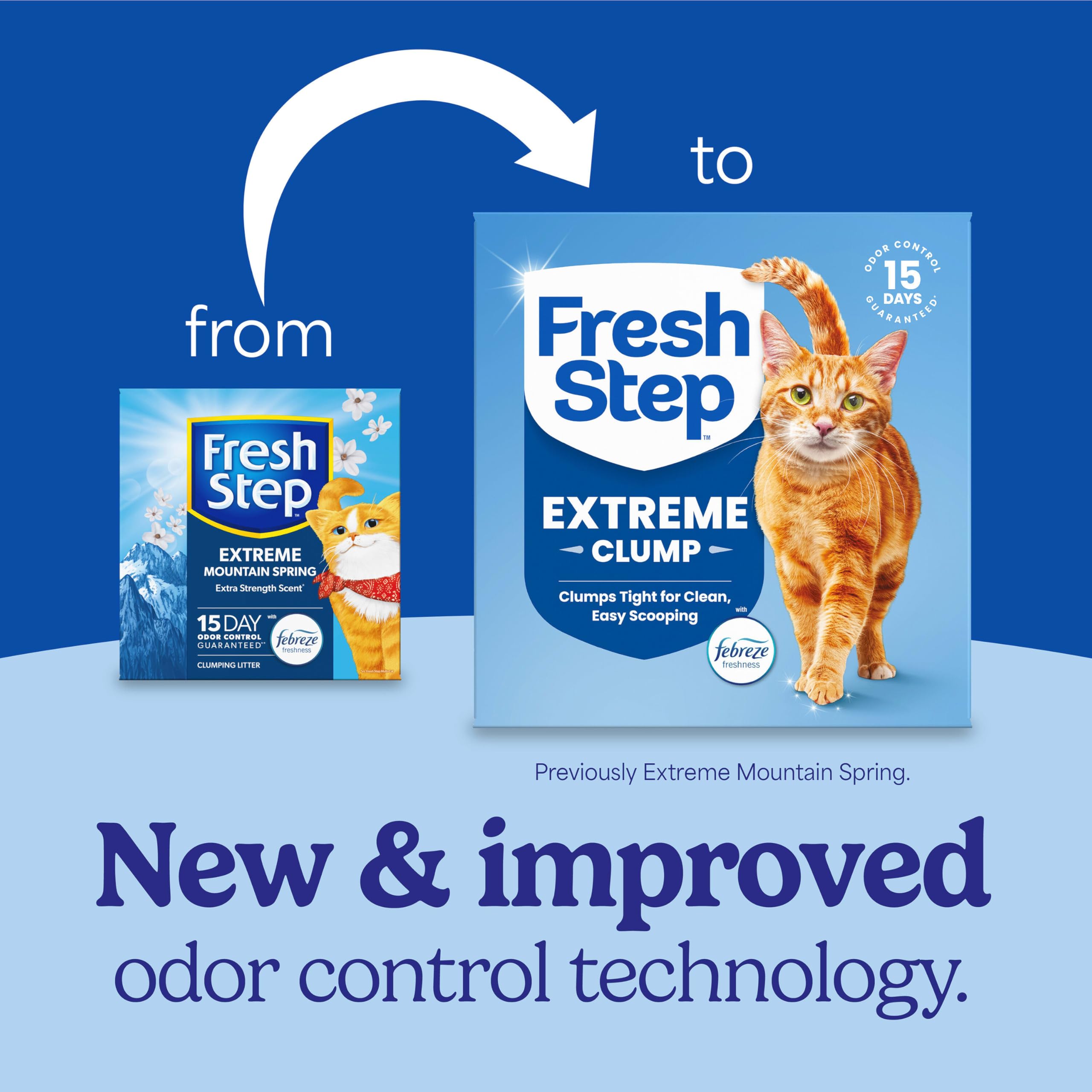 Fresh Step Extreme: absorption rapide pour un bac propre.