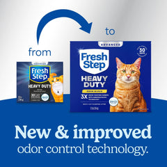 Granules carbon bouclier d'odeur Fresh Step montrant la technologie.