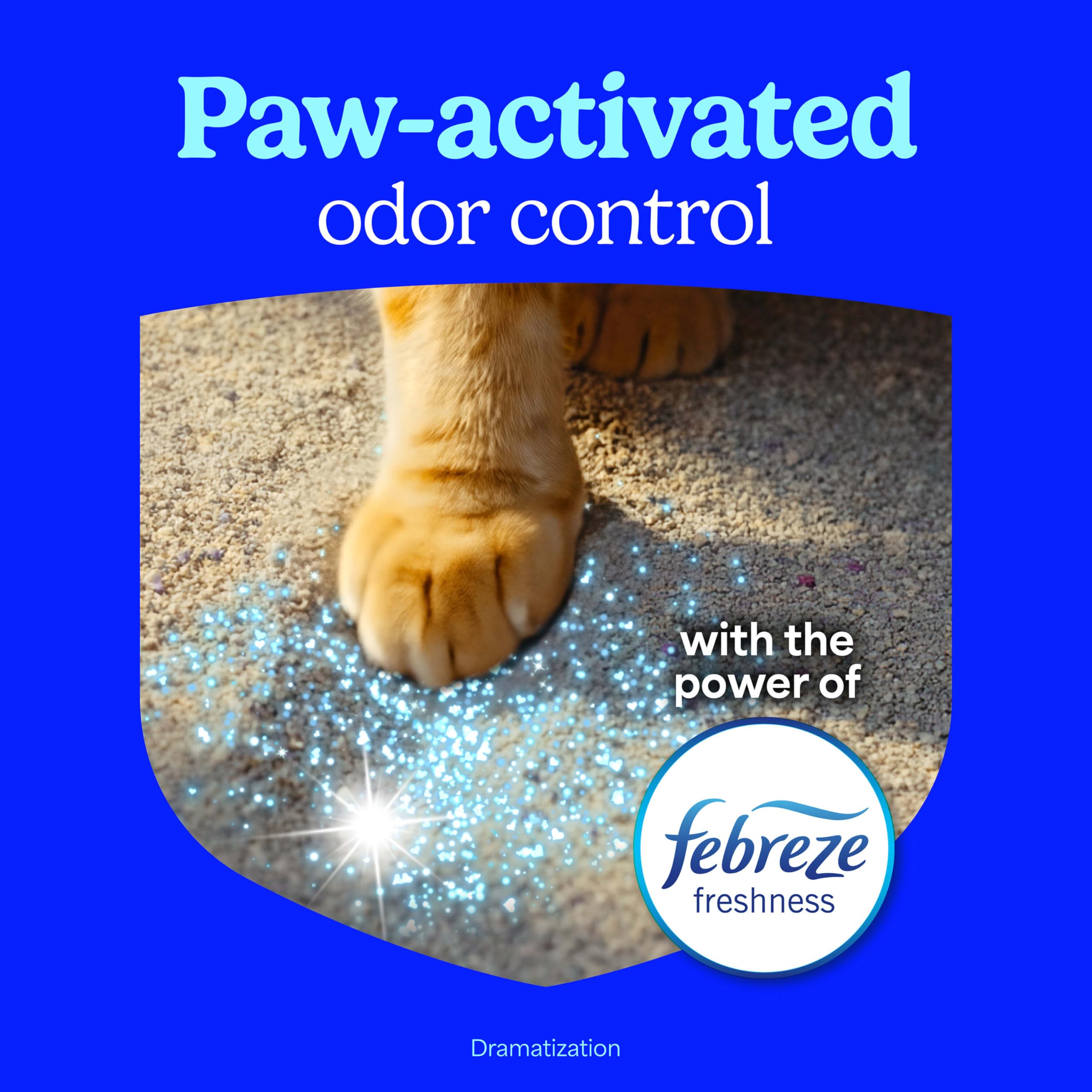 Fraîcheur durable grâce au parfum Febreze