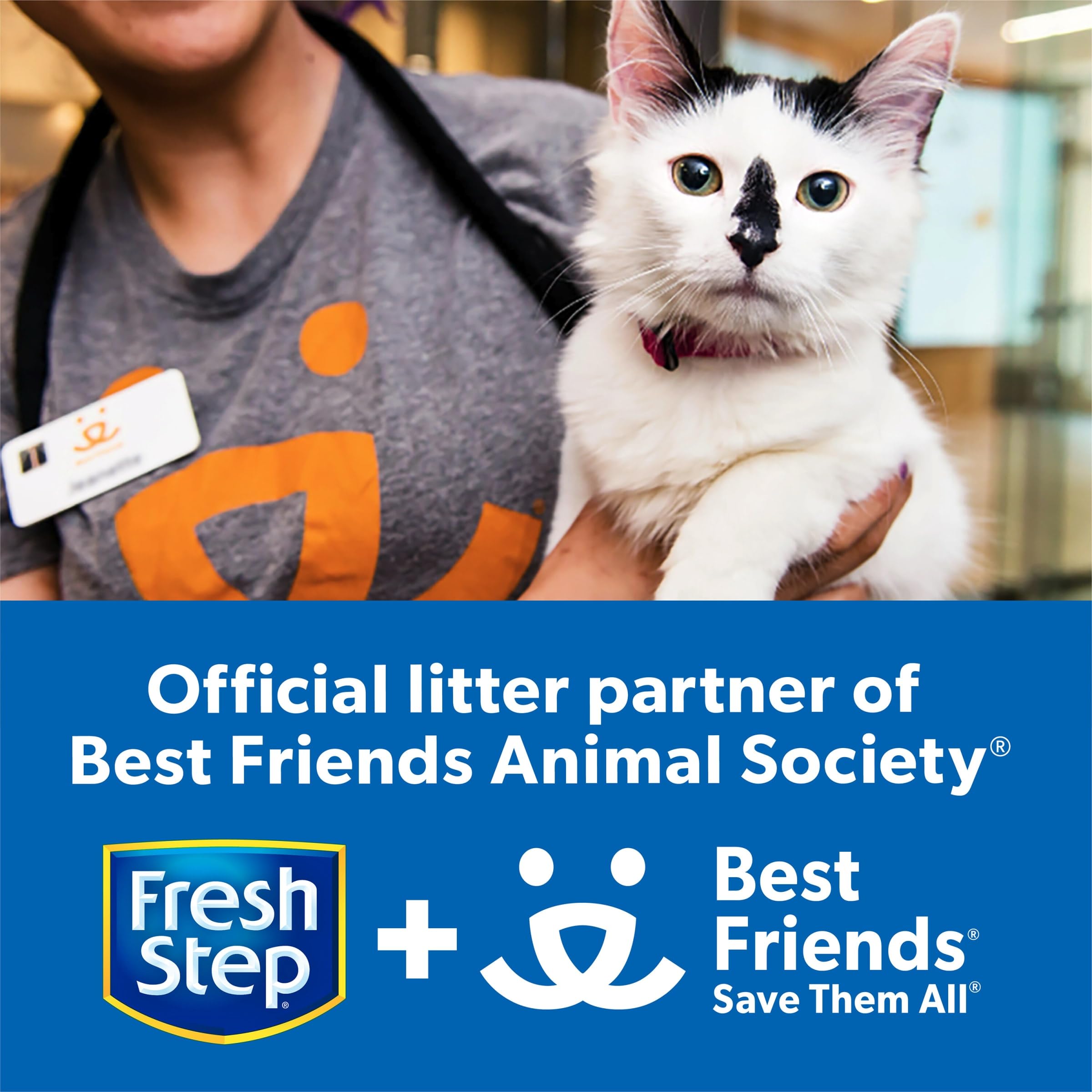 Fresh Step transport et versement simplifiés par le format léger.
