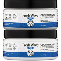 Gel Fresh Wave pour litière, bouteille 7 onces, élimine rapidement les odeurs.