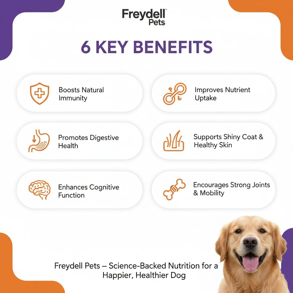 Soutien articulation Freydell Pet's, glucosamine et chondroïtine pour mobilité