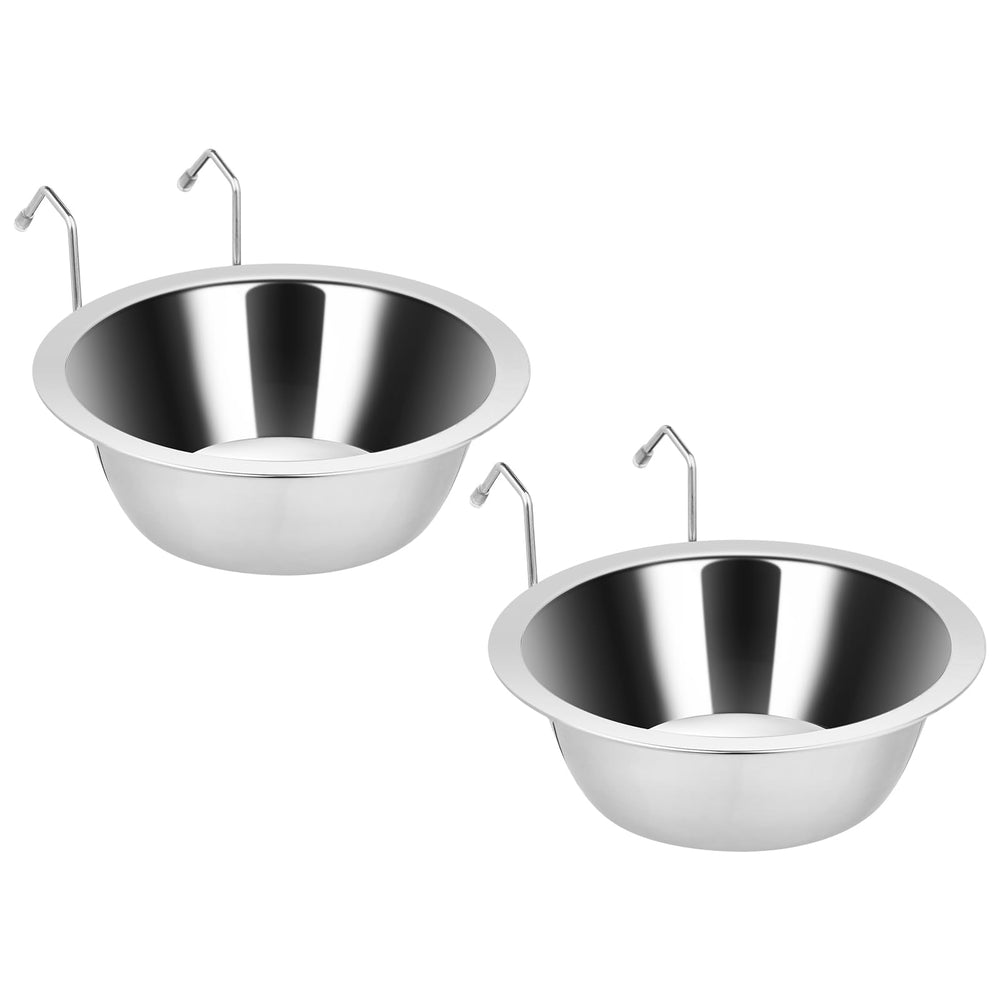 Fri4Free bol-kennel-suspendu-inox-20oz sans débordement, idéal pour cage.