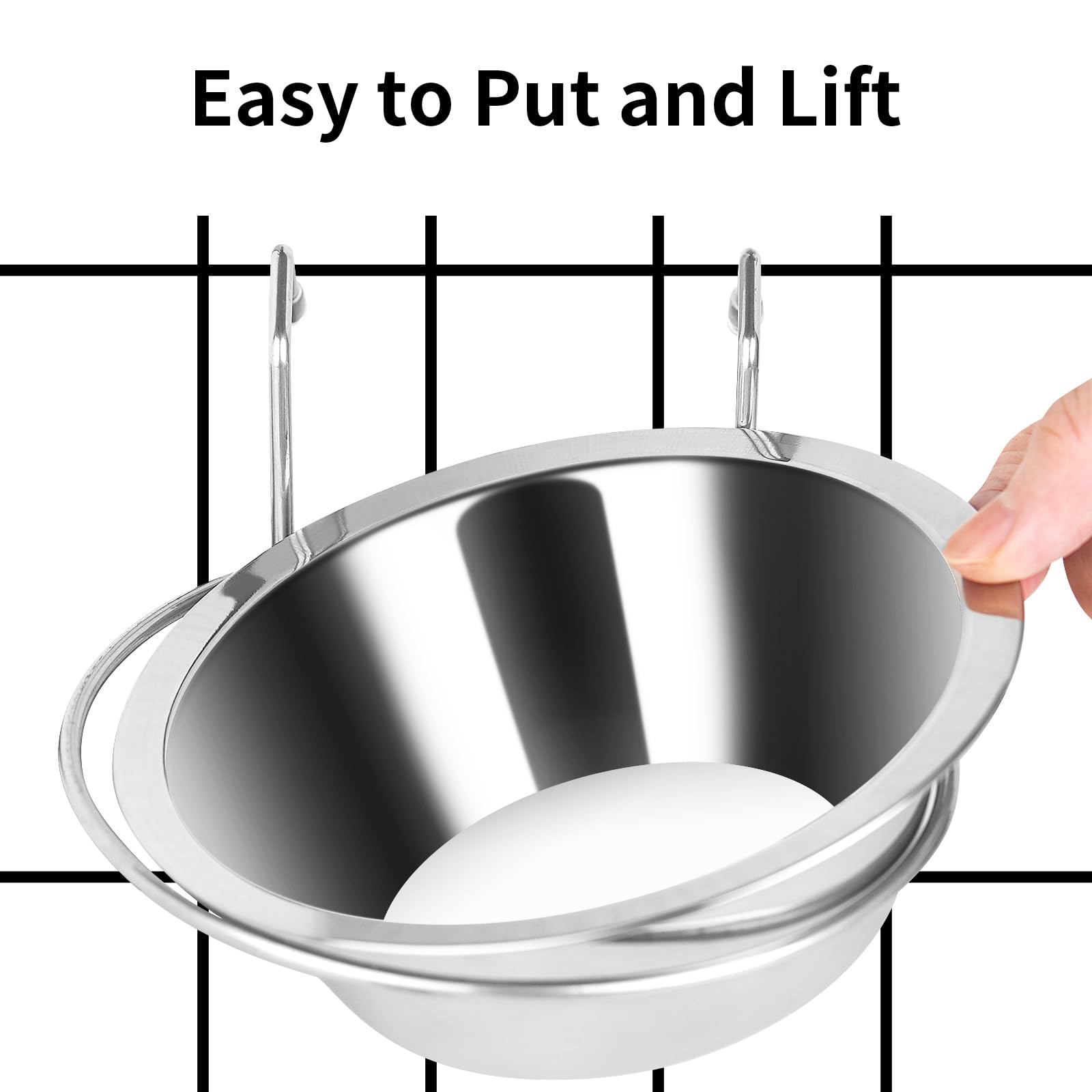 Fri4Free bol-nettoyage-simple-inox, compatible lave-vaisselle.