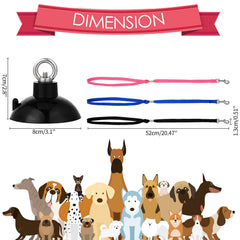 Frienda boucles nylon pour bain animaux offrant fixation fiable
