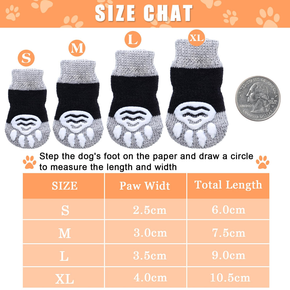 Détail des sangles ajustables des chaussettes Frienda pour chat, patte rose
