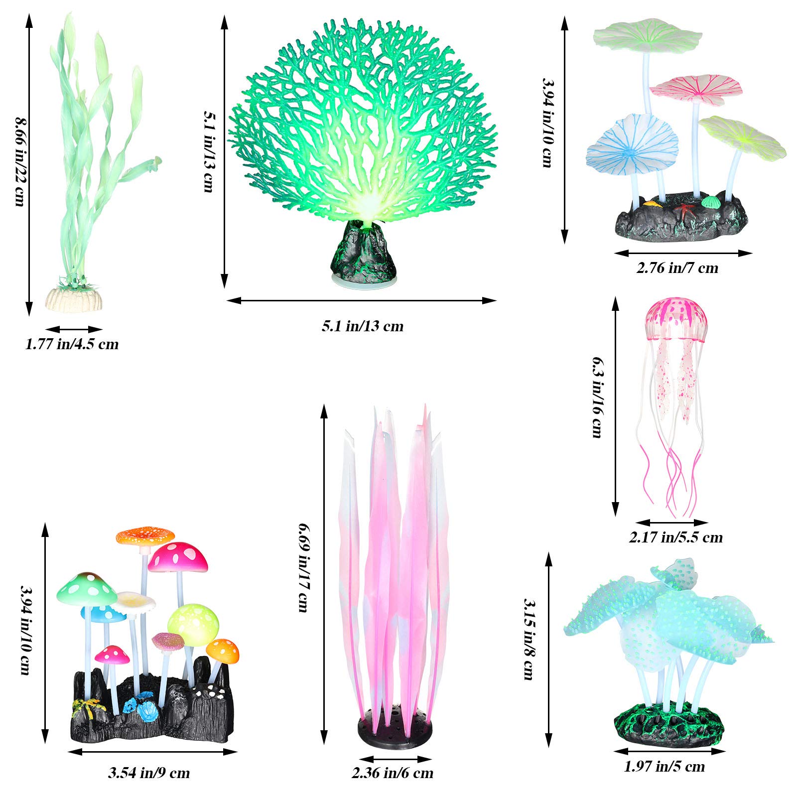 Frienda méduses lumineuses rose et jaune apportent mouvement coloré dans l’aquarium.