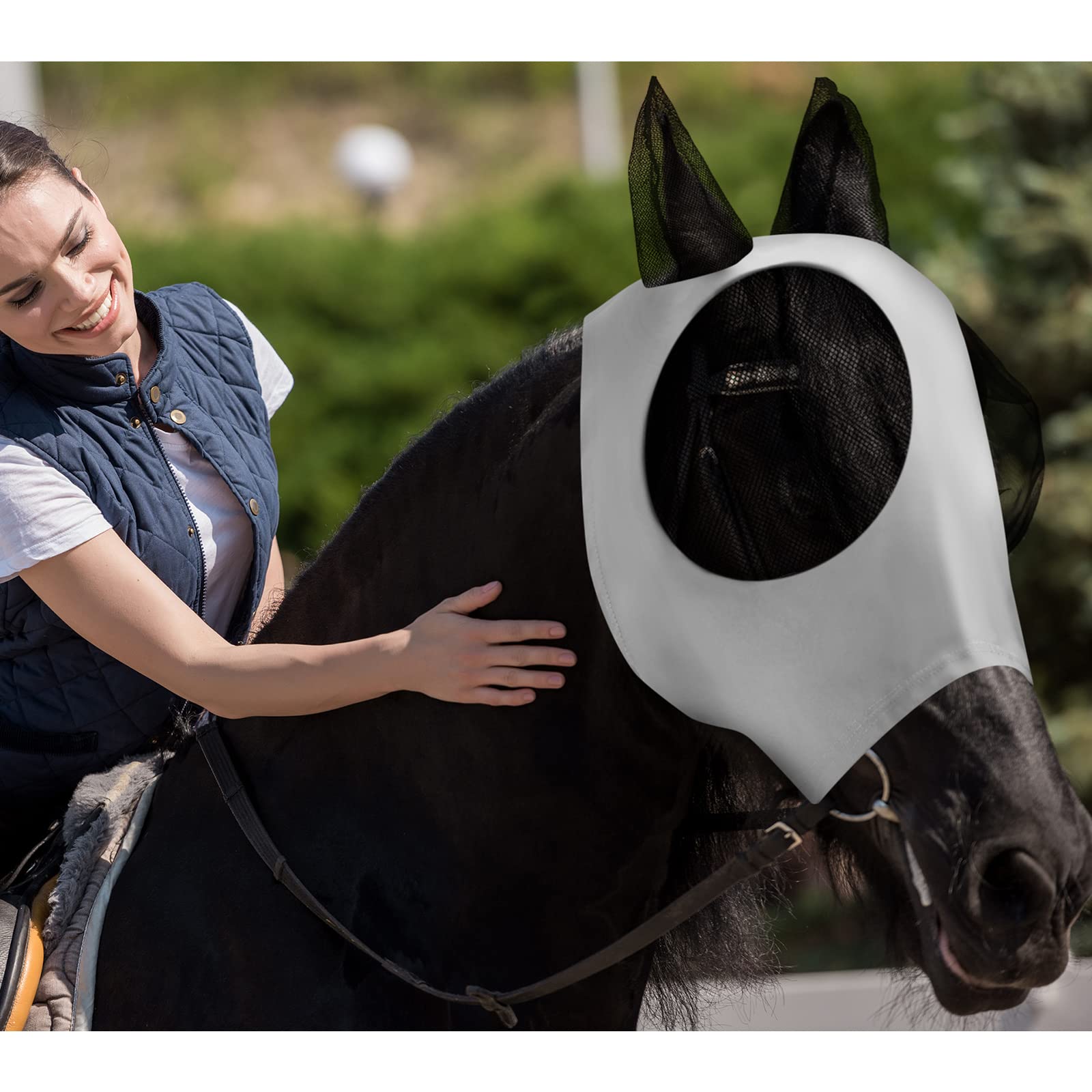 Frienda protection UV pour le cheval contre le soleil et les irritations.