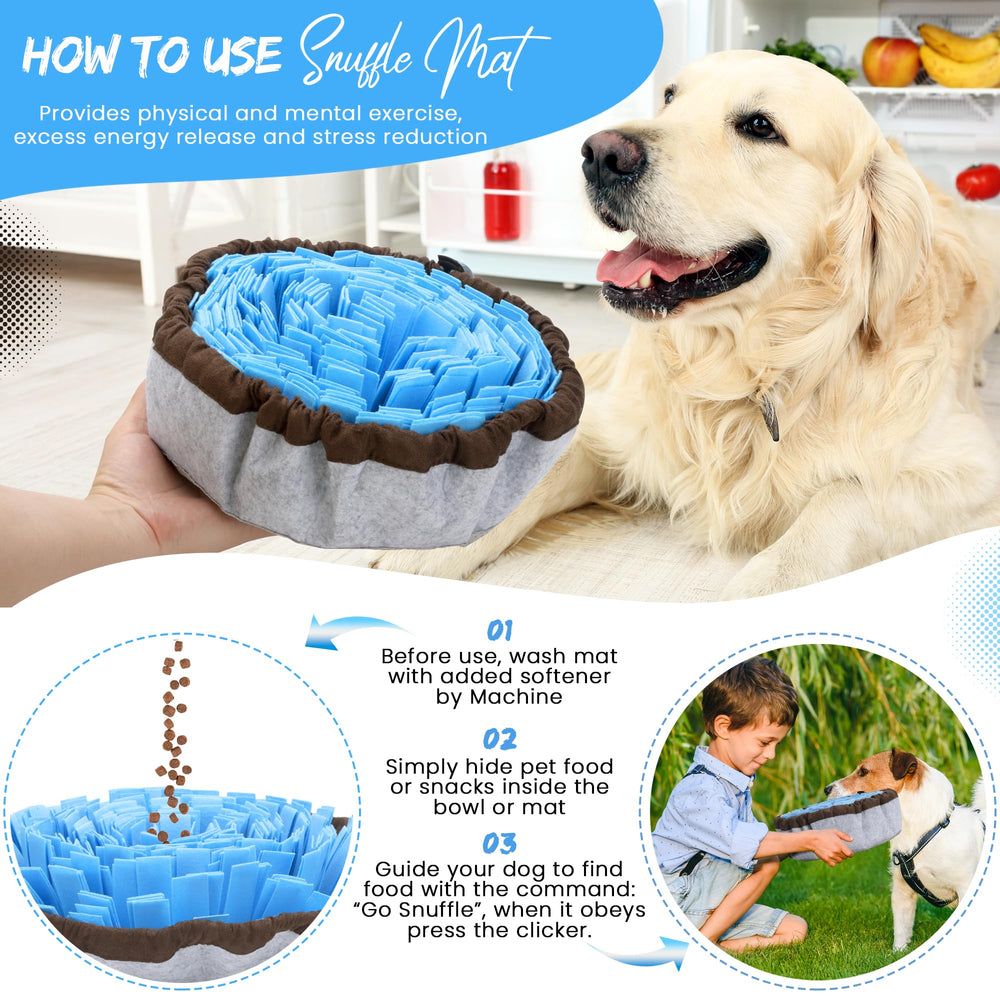Friendly Barks Tapis-fouille-alimentation-lente: ralentit l'ingestion et stimule l'attention.