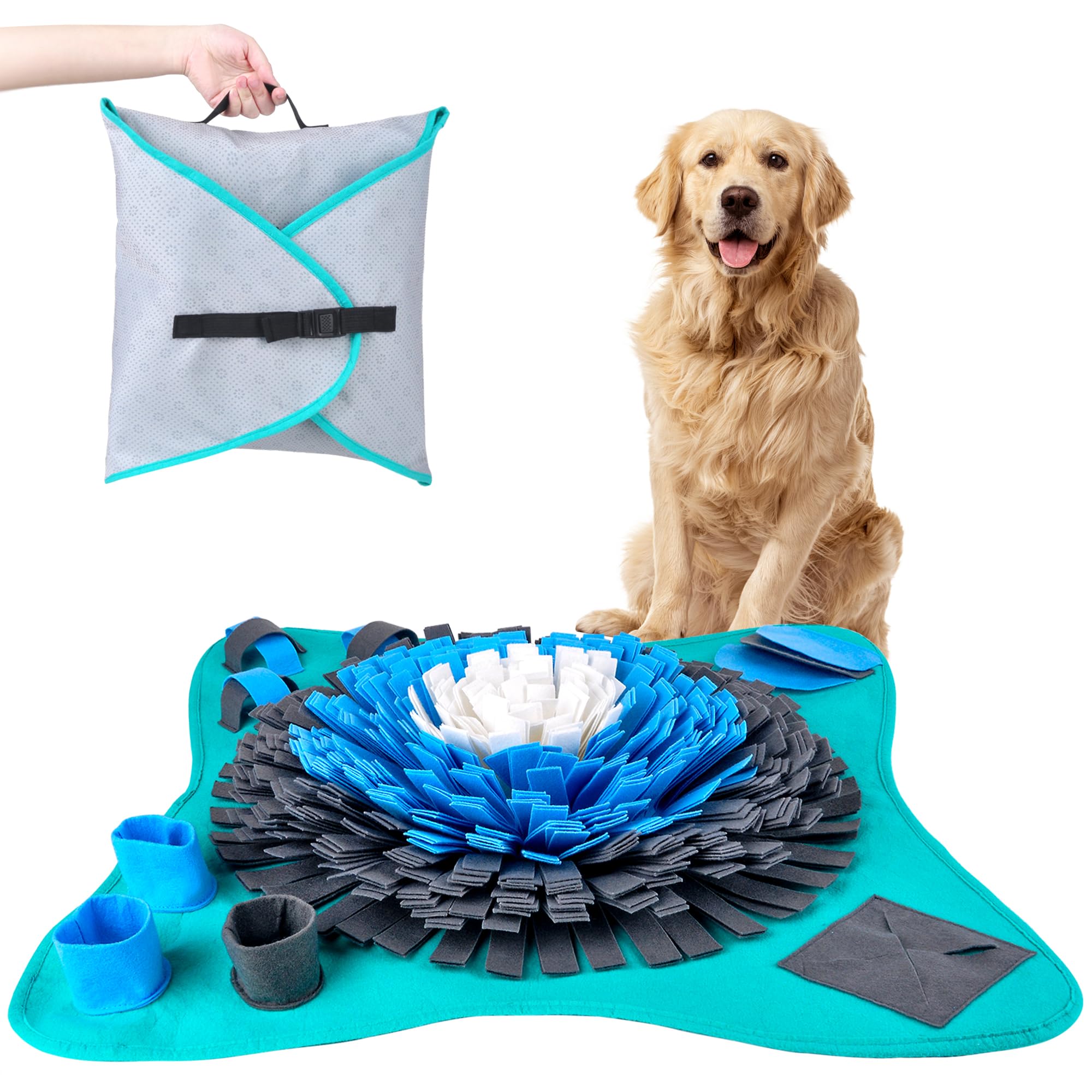 Tapis olfactif Friendly Barks 25 pouces: stimulation mentale et enrichissement olfactif.