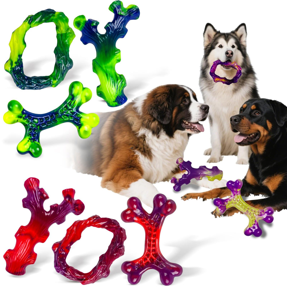 Frienhund ensemble neuf jouets durables pour chien, divertissement durable et économique.
