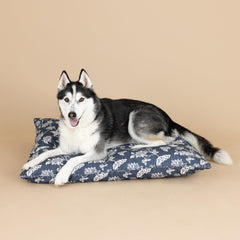 Housse lavable en machine Fringe Indienne Coastal Blue, entretien pratique.