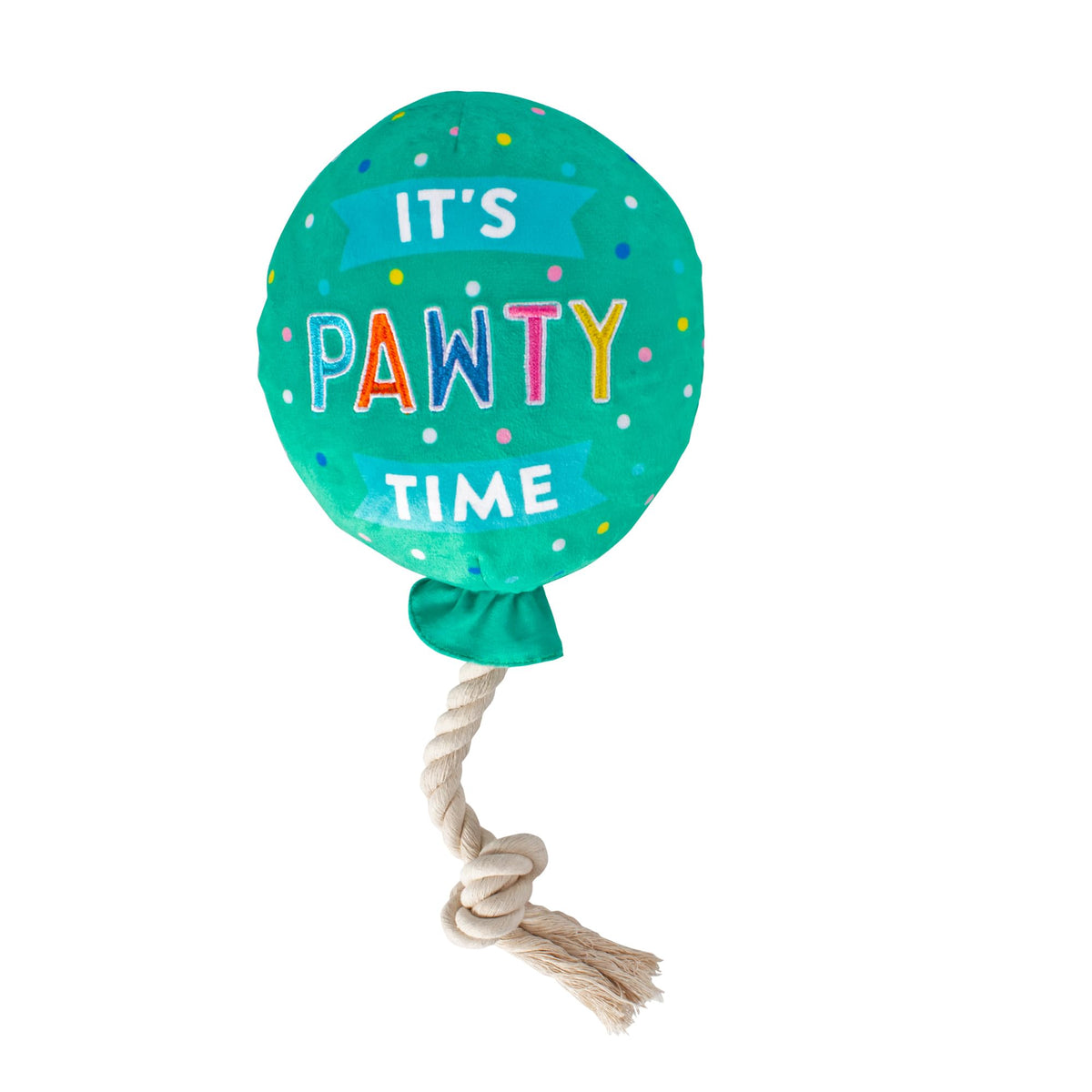 Jouet Fringe Studio I Pawty avec sifflet bruyant pour stimulation auditive lors du jeu