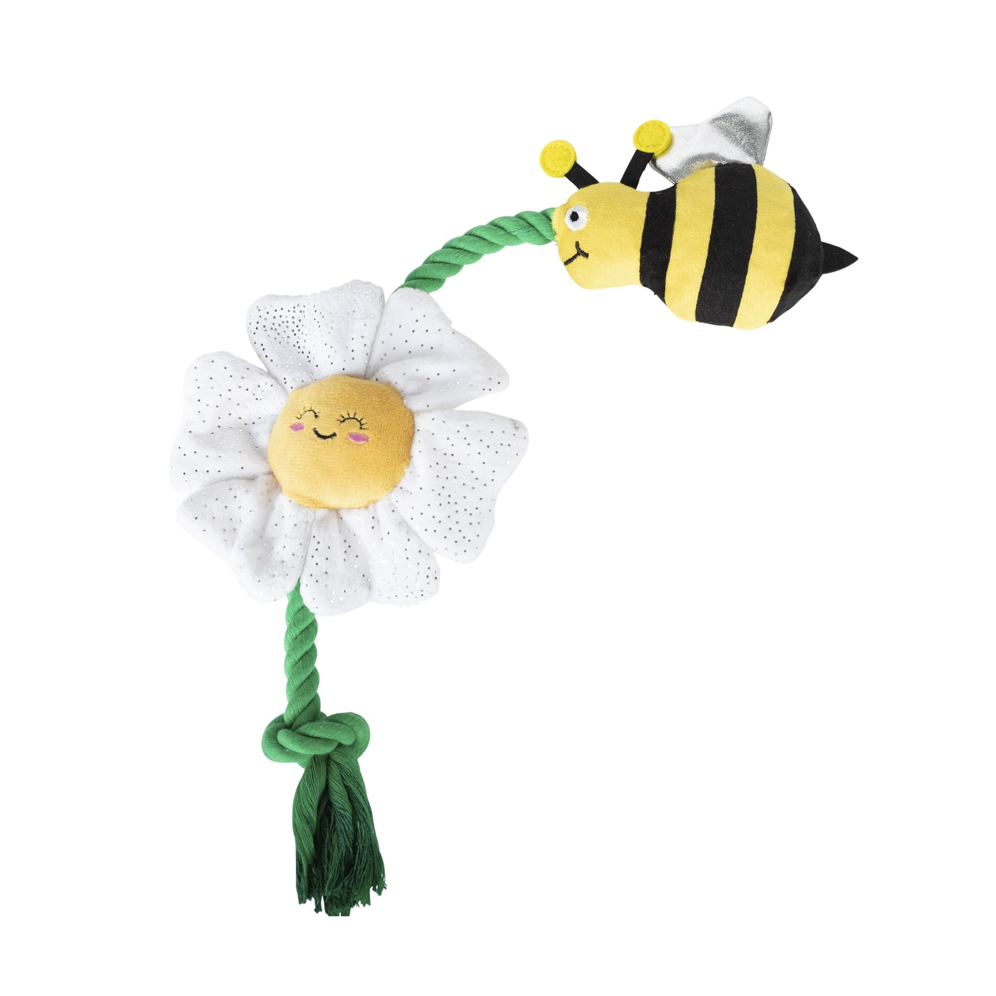Jouet Fringe Pollen pour chien, vue d’ensemble pour jeu interactif et câlin