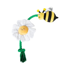 Jouet Fringe Pollen pour chien, vue d’ensemble pour jeu interactif et câlin
