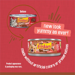Friskies boeuf morceaux tendres : texture humide et agréable.
