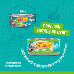 Friskies Pâté Poisson Capitaine Mer – boîte 5,5 oz prête à servir