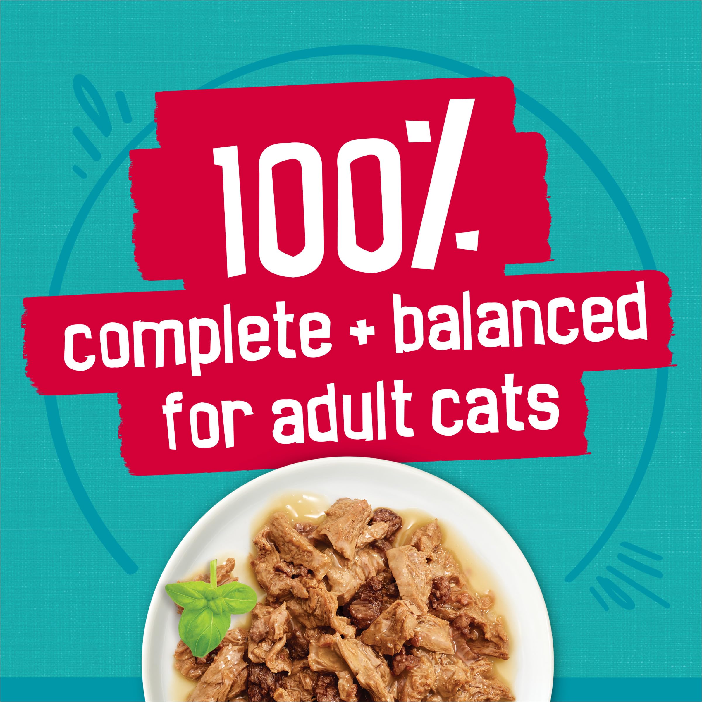 Friskies Bol Chat Arôme Savoureux: repas servi avec un arôme séduisant.