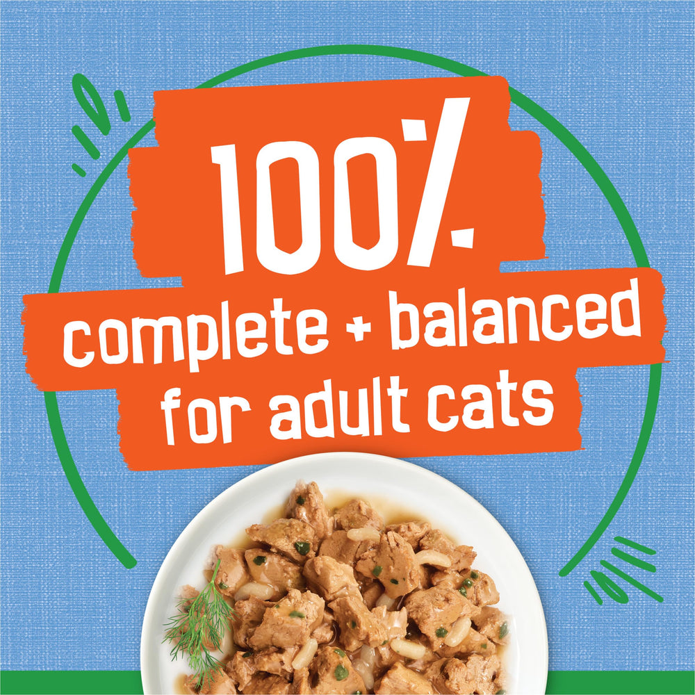 Friskies Chat Alimentation humide pour adultes destinée aux chats d'intérieur.