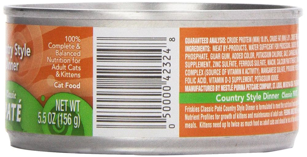 Friskies Dîner Campagnard saveur-dinde: arôme apprécié par les chats.