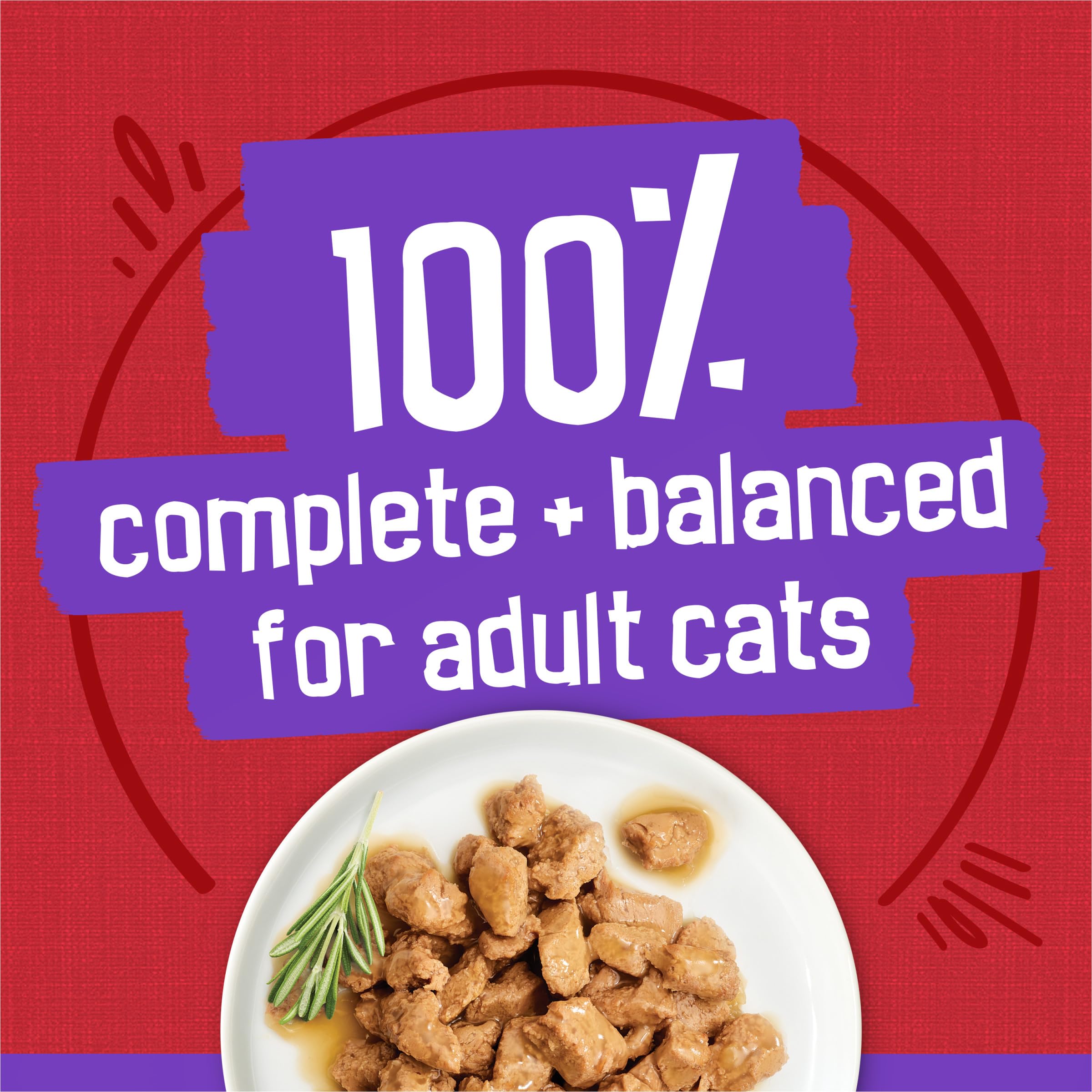 Friskies emballage Purina, usines américaines vérifiées.