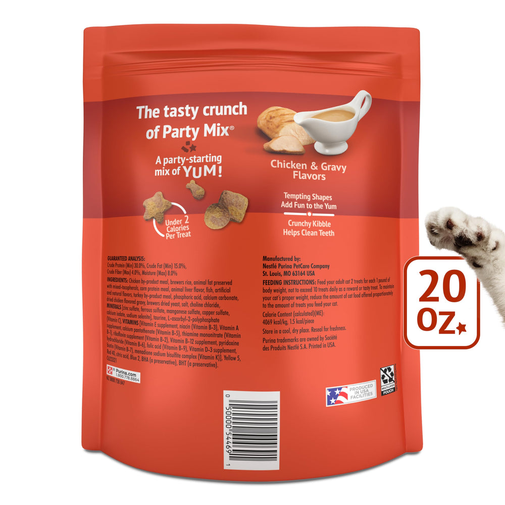 Friskies Party Mix formes ludiques qui stimulent l’intérêt du chat.
