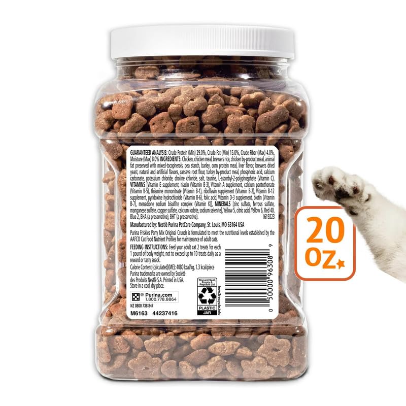Friandises Friskies au foie, saveur riche pour varier les plaisirs.