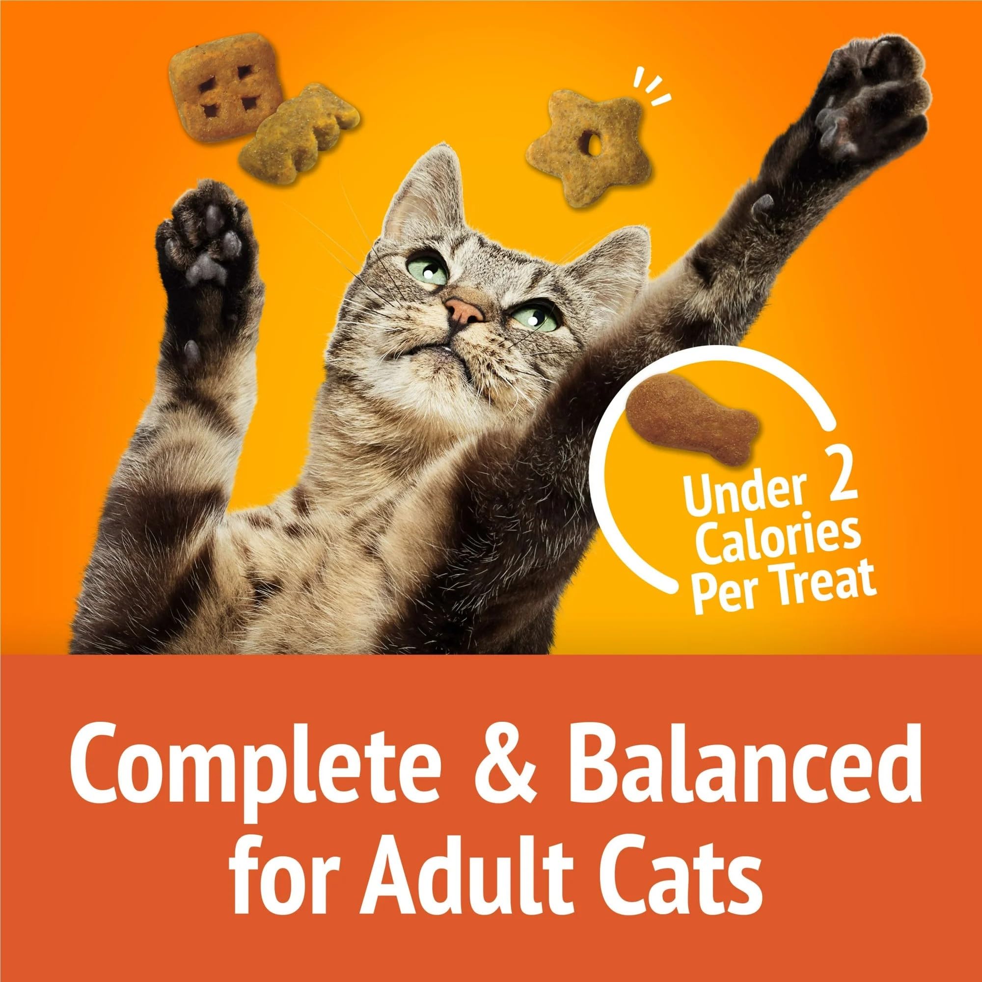 Friandises Friskies aux formes ludiques, encouragent le jeu.