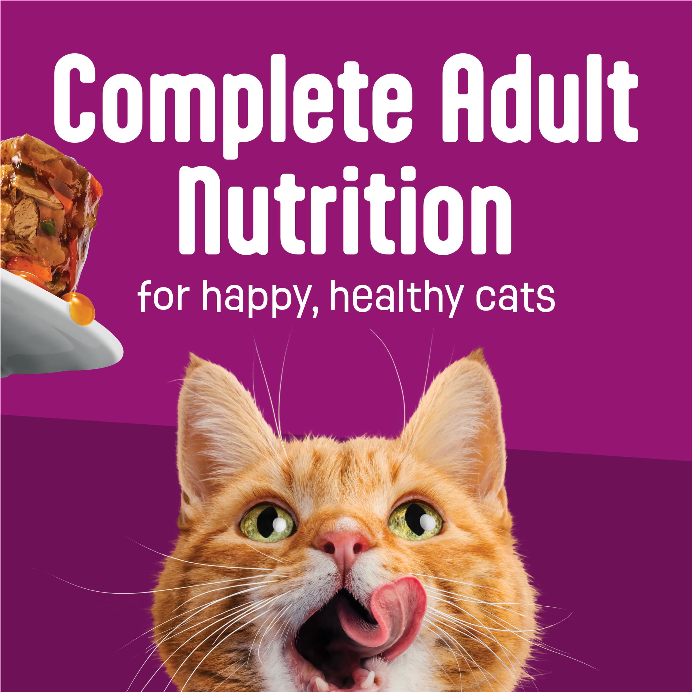 Friskies Glaz’d et Infuz’d bol-chat prêt à servir et aromatique.