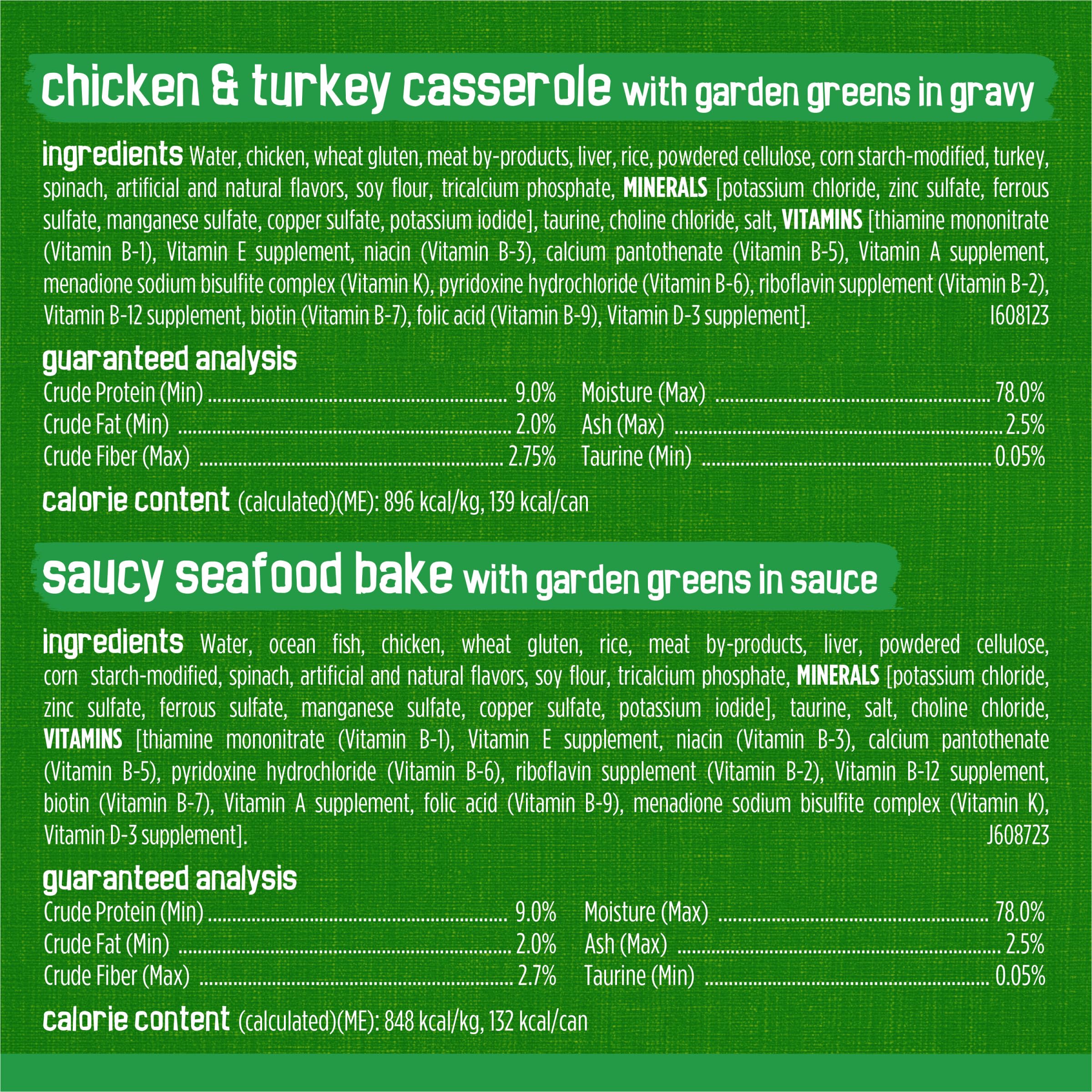 Purina Friskies Indoor verdure-du-jardin, accents verts pour la variété des saveurs.