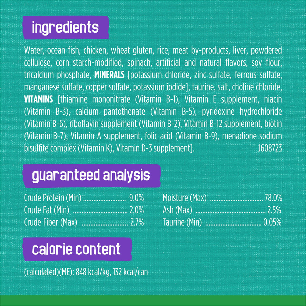 Friskies Indoor Sans Colorants Artificiels, formule naturelle pour un repas quotidien.