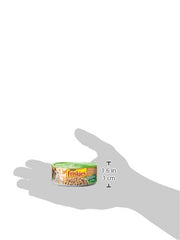 Friskies Indoor sauce gravy onctueuse accompagnant des morceaux tendres.