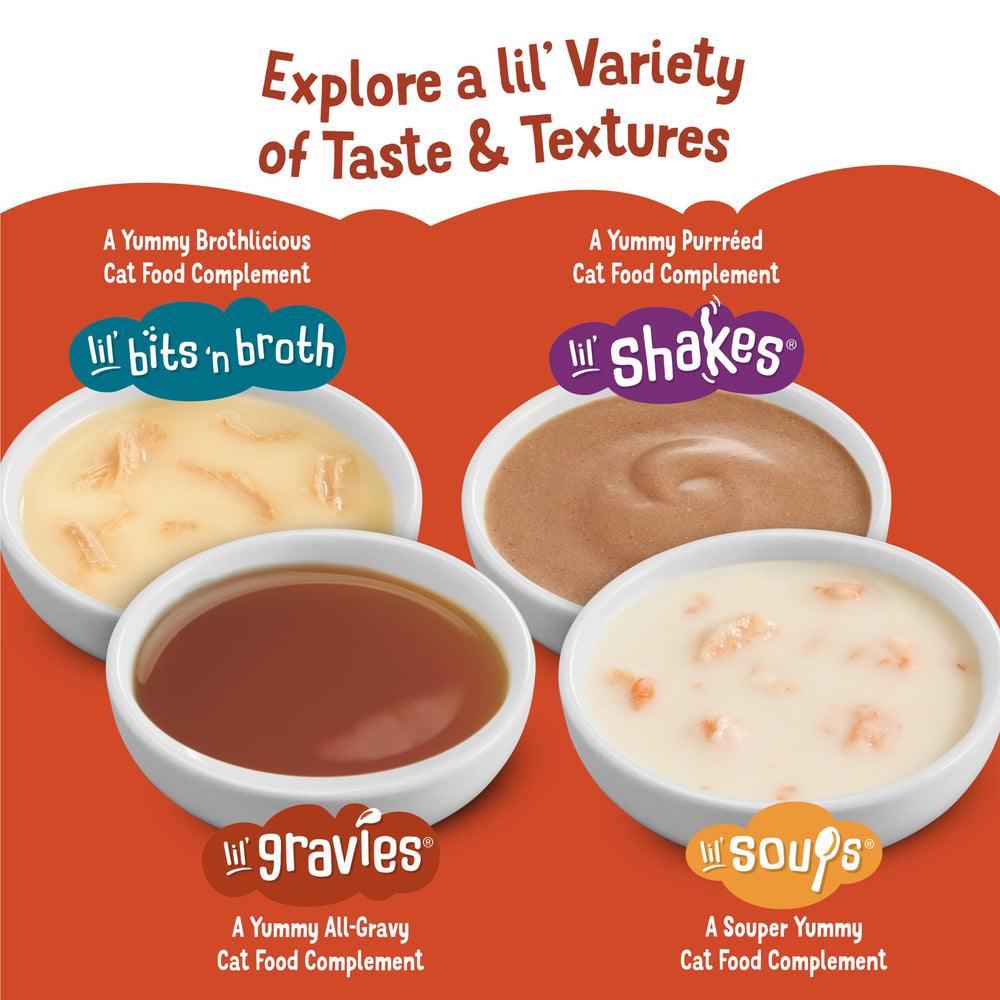 Étiquette Lil' Gravies sans colorants ni conservateurs artificiels