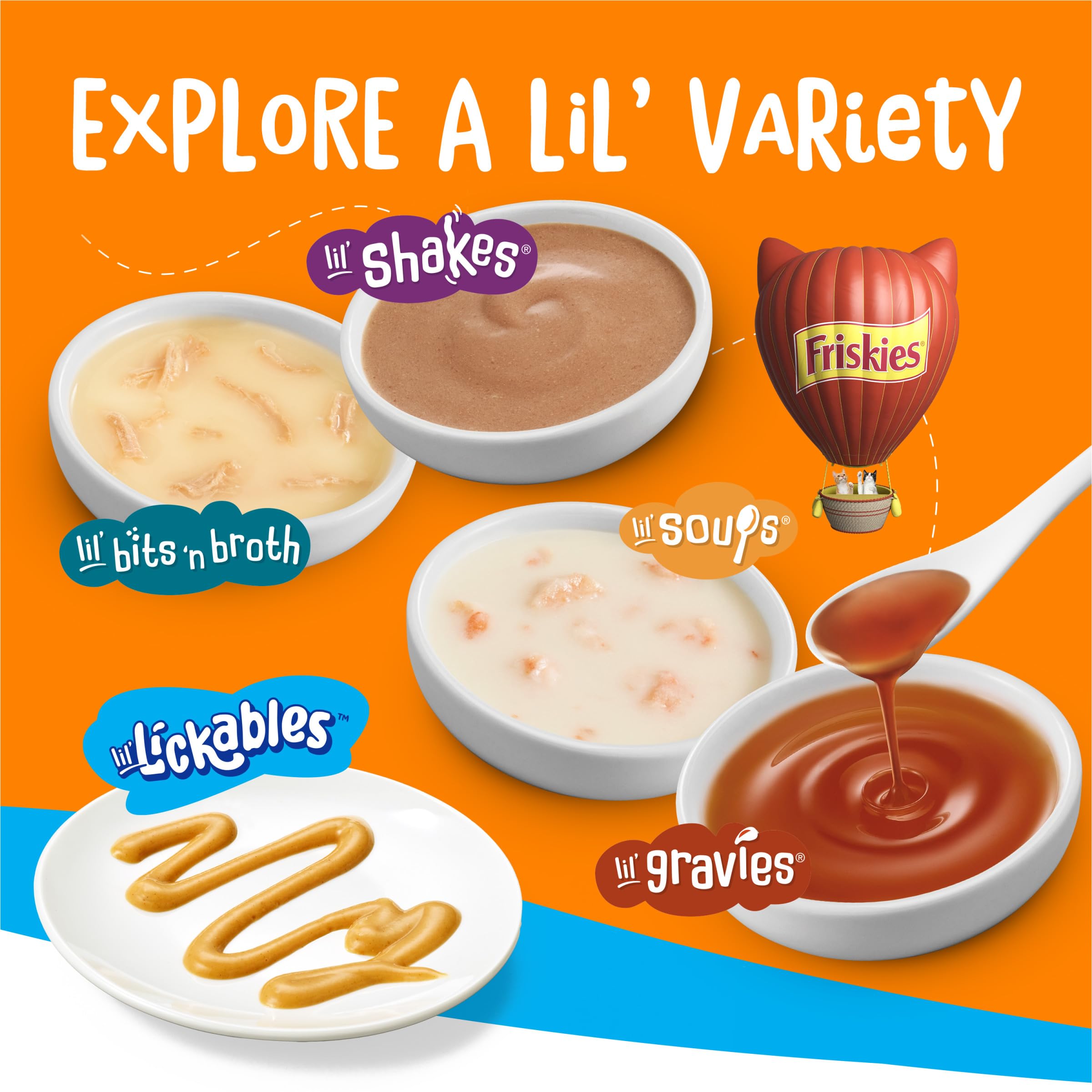 Friskies Lil’ Lickables snack à main, format 0,5 oz